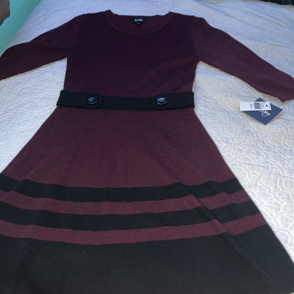 Long sleeve, simple dress